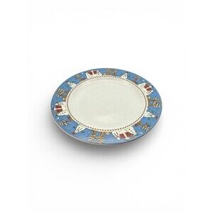 Debbie Mumm  Sakura Chiristmas Snowman Dinner Plate 1998